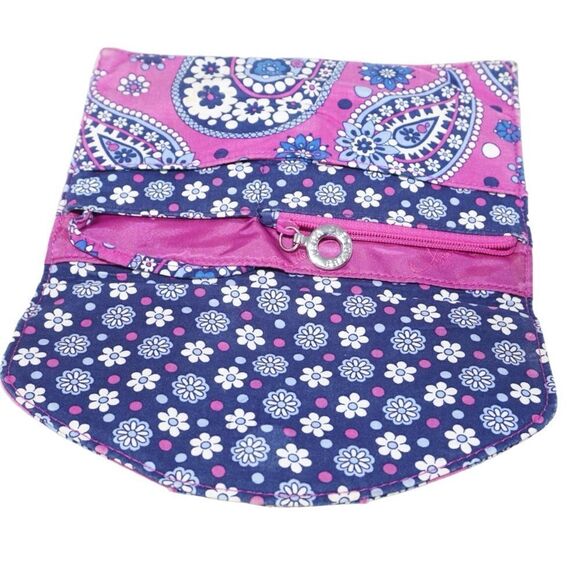 Vera Bradley BOGO FREE SALE Purple Boysenberry Envelope Style Clutch Wallet - Picture 6 of 10